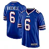 Zennovawear Men's Buffalo Bills Shane Buechele Royal Team Game Jersey