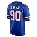 Zennovawear Men's Buffalo Bills Shaq Lawson Royal Player Game Jersey
