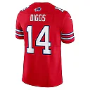 Zennovawear Men's Buffalo Bills Stefon Diggs Red Vapor F.U.S.E. Limited Jersey