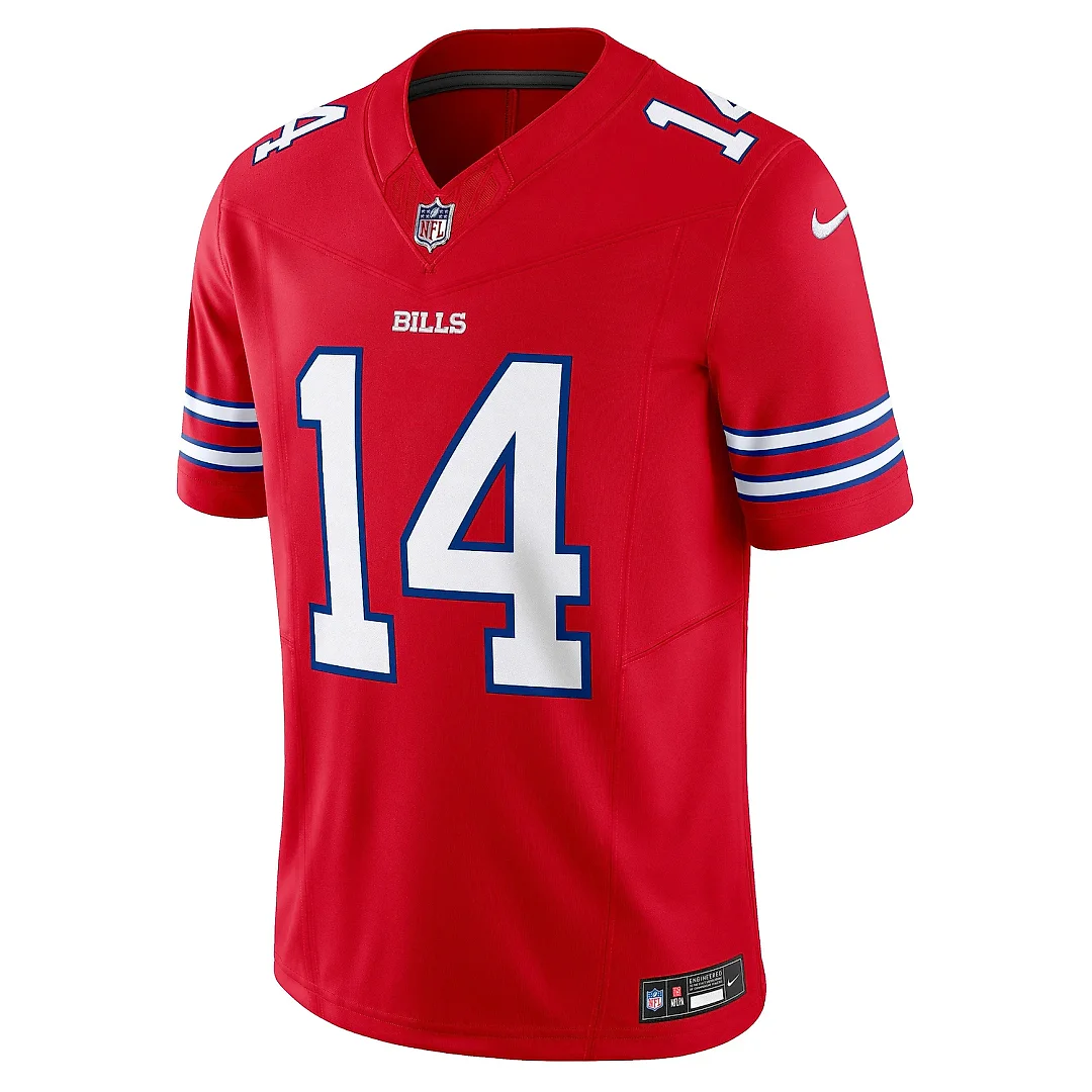 Zennovawear Men's Buffalo Bills Stefon Diggs Red Vapor F.U.S.E. Limited Jersey