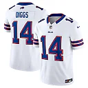 Zennovawear Men's Buffalo Bills Stefon Diggs White Vapor F.U.S.E. Limited Jersey
