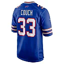 Zennovawear Men's Buffalo Bills Te'Cory Couch Royal Game Jersey
