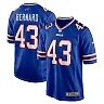 Zennovawear Men's Buffalo Bills Terrel Bernard Royal Game Player Jersey