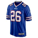 Zennovawear Men's Buffalo Bills Ty Johnson Royal Team Game Jersey
