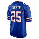 Zennovawear Men's Buffalo Bills Tyrel Dodson Royal Team Game Jersey