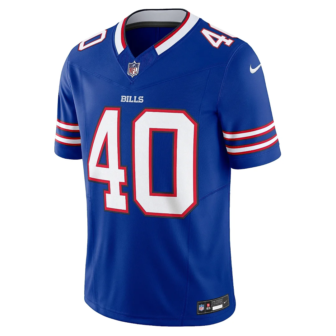 Zennovawear Men's Buffalo Bills Von Miller Royal Vapor F.U.S.E. Limited Jersey