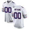 Zennovawear Men's Buffalo Bills White Alternate Custom Game Jersey
