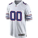 Zennovawear Men's Buffalo Bills White Alternate Custom Game Jersey