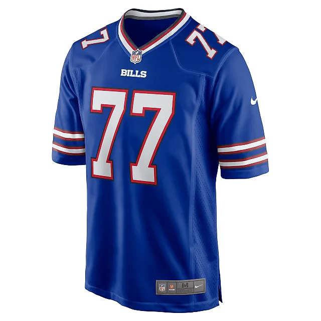 Zennovawear Men's Buffalo Bills Will Clapp Royal Game Jersey