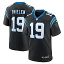 Zennovawear Men's Carolina Panthers Adam Thielen Black Team Game Jersey