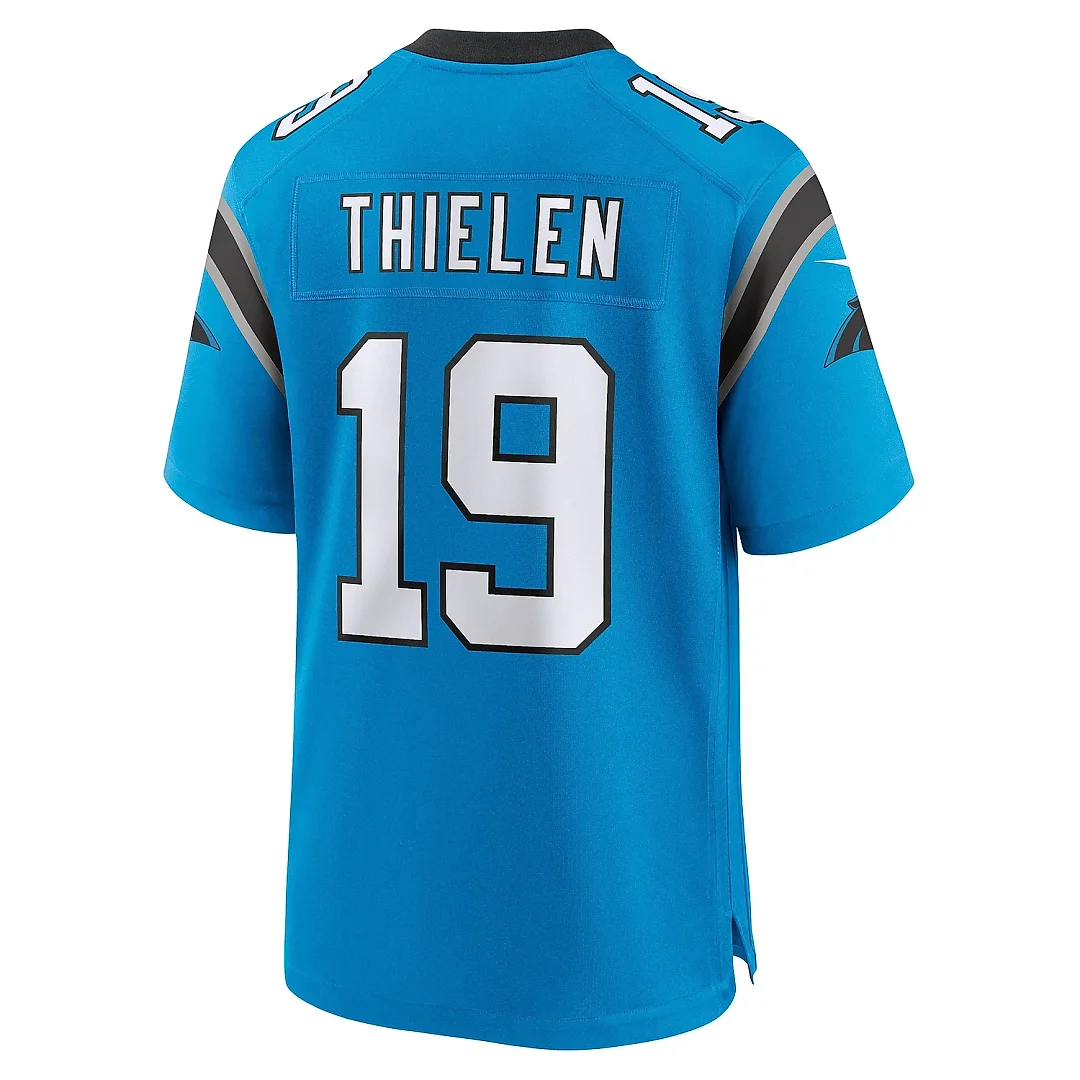 Zennovawear Men's Carolina Panthers Adam Thielen Blue Alternate Game Jersey