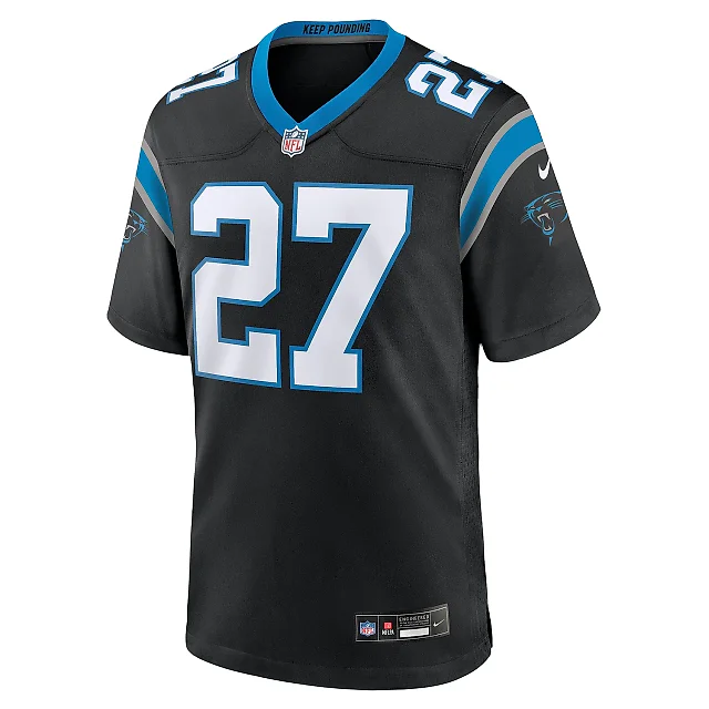 Zennovawear Men's Carolina Panthers Alex Cook Black Game Jersey