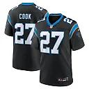 Zennovawear Men's Carolina Panthers Alex Cook Black Game Jersey