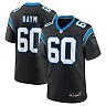 Zennovawear Men's Carolina Panthers Andrew Raym Black Game Jersey
