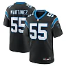 Zennovawear Men's Carolina Panthers Blake Martinez Black Game Jersey