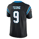 Zennovawear Men's Carolina Panthers Bryce Young Black Vapor F.U.S.E. Limited Jersey