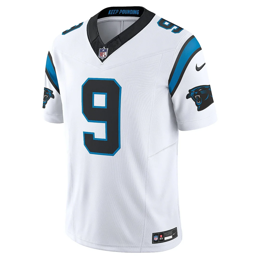 Zennovawear Men's Carolina Panthers Bryce Young White Vapor F.U.S.E. Limited Jersey