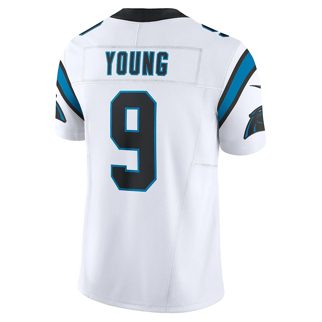 Zennovawear Men's Carolina Panthers Bryce Young White Vapor F.U.S.E. Limited Jersey