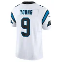 Zennovawear Men's Carolina Panthers Bryce Young White Vapor F.U.S.E. Limited Jersey