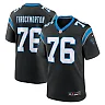 Zennovawear Men's Carolina Panthers Calvin Throckmorton Black Team Game Jersey