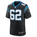 Zennovawear Men's Carolina Panthers Chandler Zavala Black Game Jersey