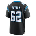 Zennovawear Men's Carolina Panthers Chandler Zavala Black Game Jersey