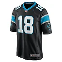 Zennovawear Men's Carolina Panthers Damiere Byrd Black Game Player Jersey