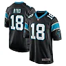 Zennovawear Men's Carolina Panthers Damiere Byrd Black Game Player Jersey