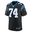 Zennovawear Men's Carolina Panthers David Sharpe Black Team Game Jersey
