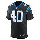 Zennovawear Men's Carolina Panthers Deion Jones Black Game Jersey