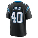 Zennovawear Men's Carolina Panthers Deion Jones Black Game Jersey