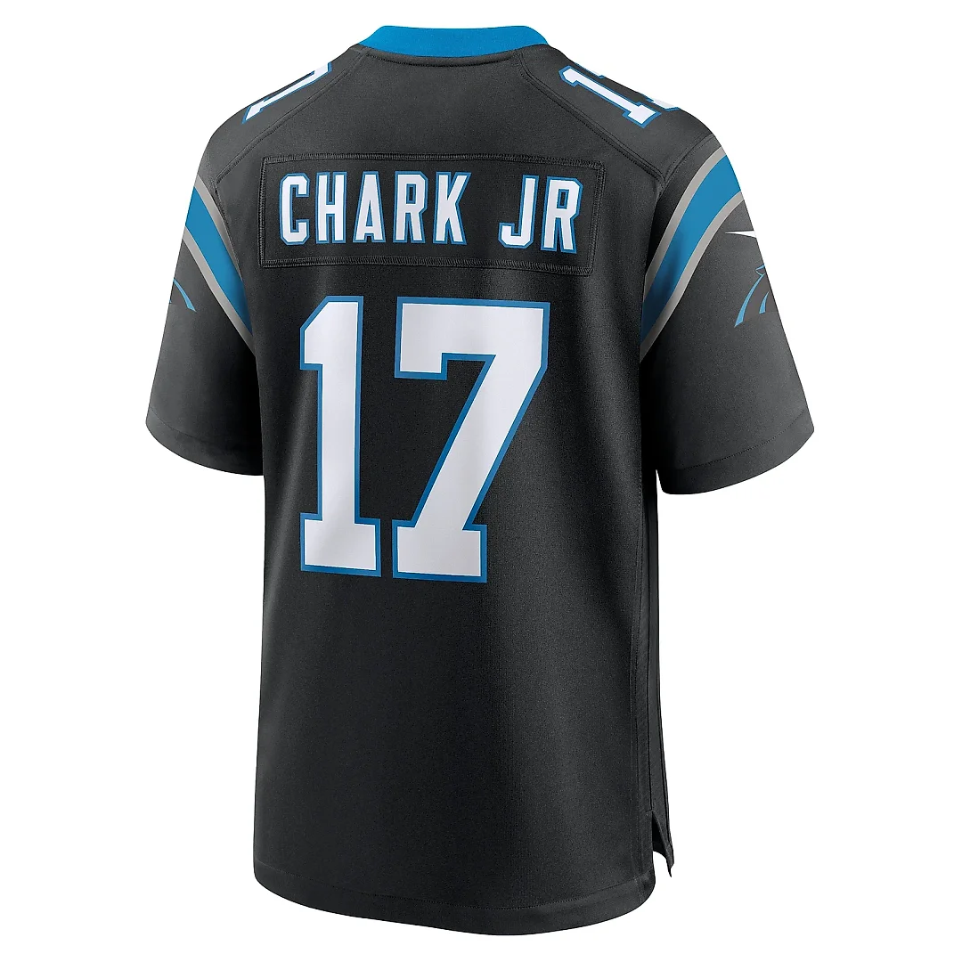 Zennovawear Men's Carolina Panthers DJ Chark Jr. Black Game Jersey