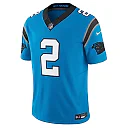 Zennovawear Men's Carolina Panthers D.J. Moore Blue Vapor F.U.S.E. Limited Jersey