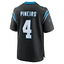 Zennovawear Men's Carolina Panthers Eddy Pineiro Black Team Game Jersey