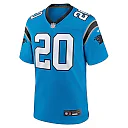 Zennovawear Men's Carolina Panthers Eric Rowe Blue Alternate Game Jersey