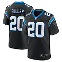 Zennovawear Men's Carolina Panthers Fuller Black Game Jersey