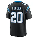 Zennovawear Men's Carolina Panthers Fuller Black Game Jersey