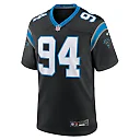 Zennovawear Men's Carolina Panthers Henry Anderson Black Team Game Jersey