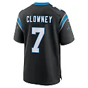 Zennovawear Men's Carolina Panthers Jadeveon Clowney Black Game Jersey