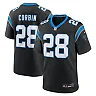 Zennovawear Men's Carolina Panthers Jashaun Corbin Black Team Game Jersey