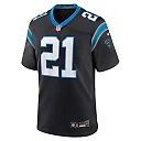 Zennovawear Men's Carolina Panthers Jeremy Chinn Black Game Jersey