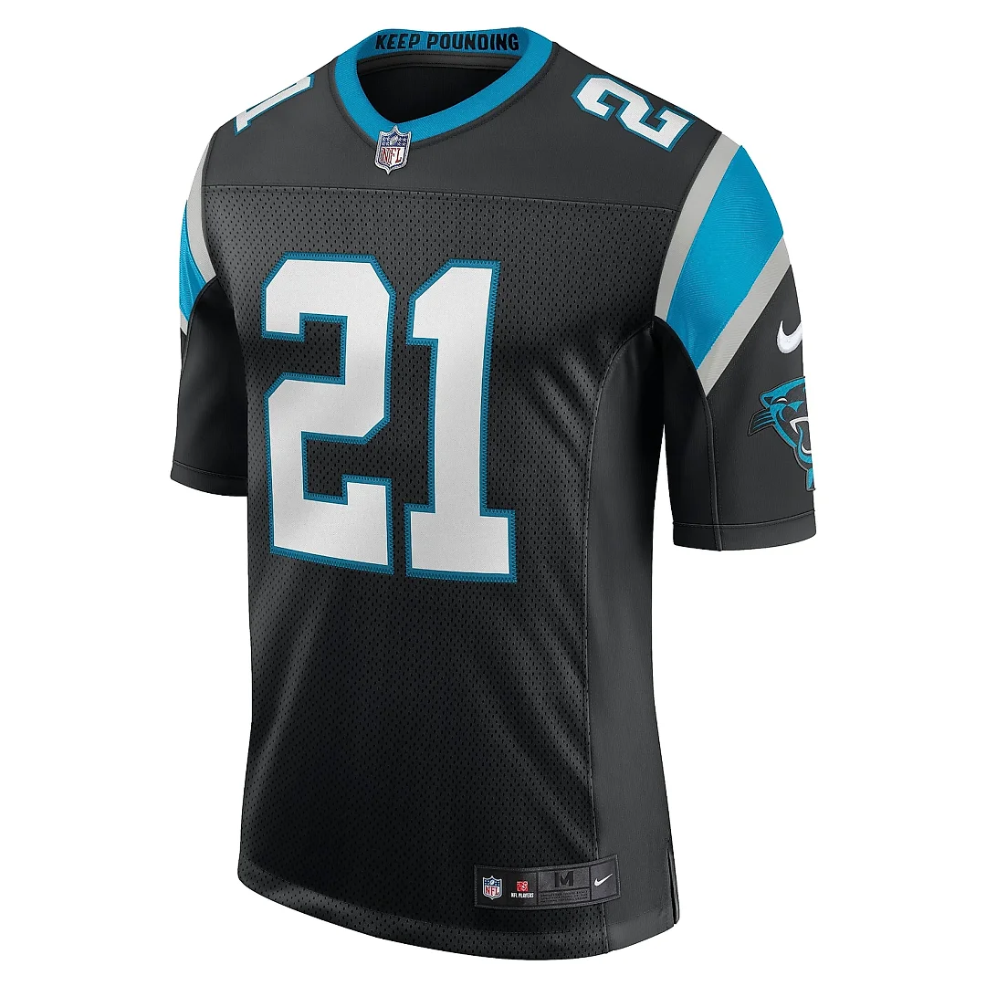 Zennovawear Men's Carolina Panthers Jeremy Chinn Black Vapor Limited Jersey