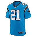 Zennovawear Men's Carolina Panthers Jeremy Chinn Blue Alternate Game Jersey