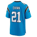 Zennovawear Men's Carolina Panthers Jeremy Chinn Blue Alternate Game Jersey