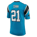 Zennovawear Men's Carolina Panthers Jeremy Chinn Blue Vapor Limited Jersey