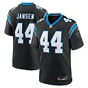 Zennovawear Men's Carolina Panthers J.J. Jansen Black Team Game Jersey