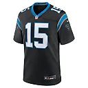 Zennovawear Men's Carolina Panthers Jonathan Mingo Black Game Jersey