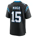 Zennovawear Men's Carolina Panthers Jonathan Mingo Black Game Jersey