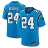 Zennovawear Men's Carolina Panthers Jonathon Brooks Blue Alternate Game Player Jersey
