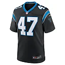Zennovawear Men's Carolina Panthers Josey Jewell Black Game Jersey